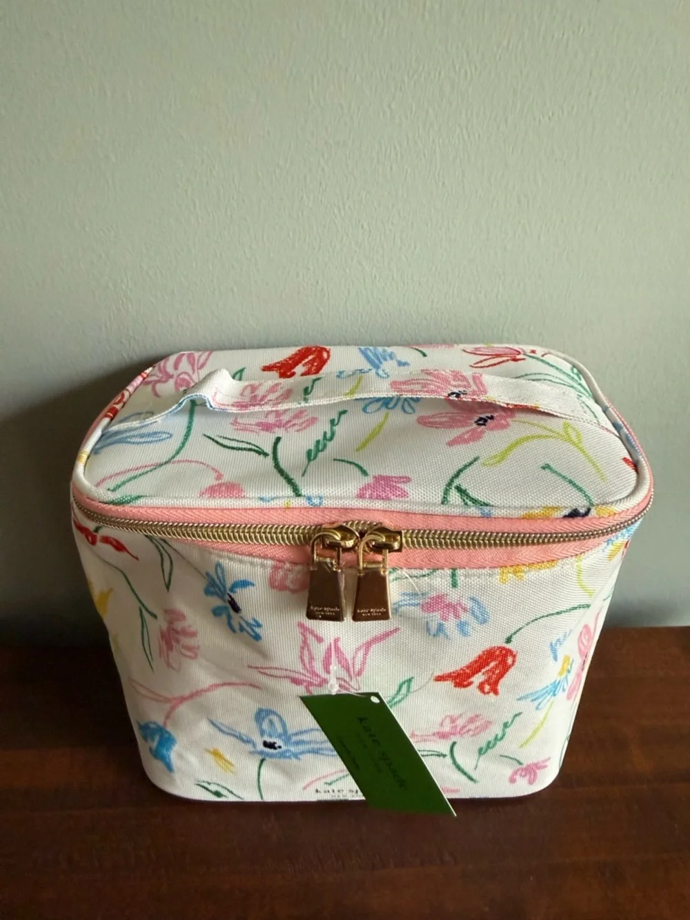 KATE SPADE Insulated Lunch Tote Joyful Garden